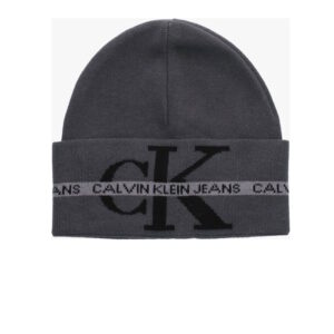 CALVIN KLEIN JEANS Soft Cotton Tape Beanie
