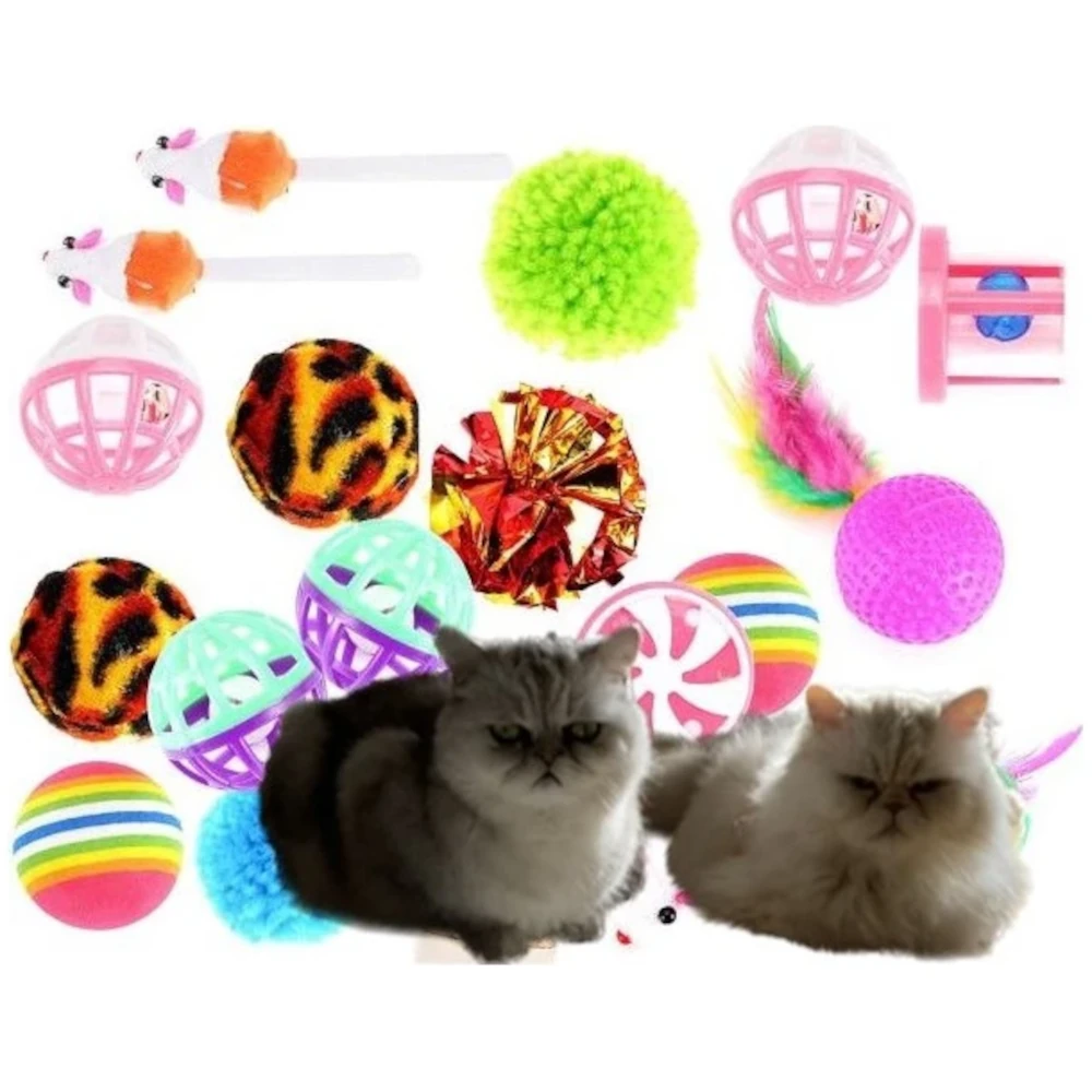 Spielzeug Set für Katzen – Bild 2
