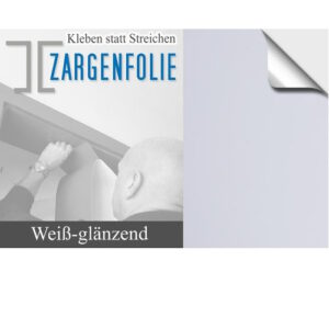 Zargenfolie Buche weiß