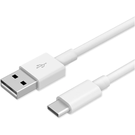USB 2.0 auf USB C weiß 0,6m