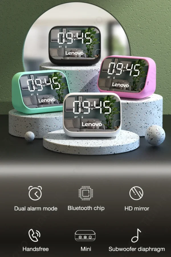 Lenovo Ts13 Wireless BT Lautsprecher, weiß – Bild 2