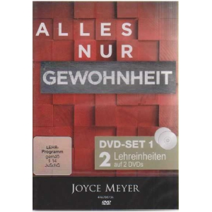 Joyce Meyer-Alles nur Gewohnheit DVD Set 1