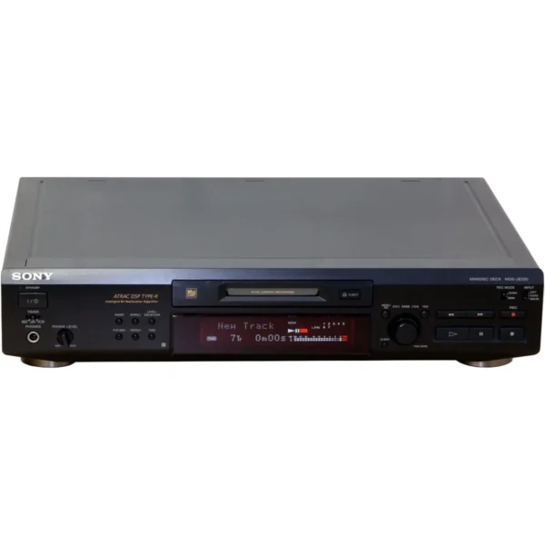 Sony MDS-JE530 MiniDisc-Deck schwarz