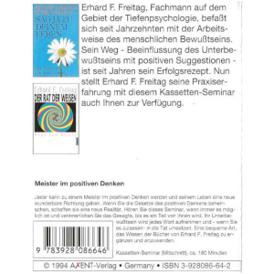Ehrhard F. Freitag – Meister im positiven Denken (MC)