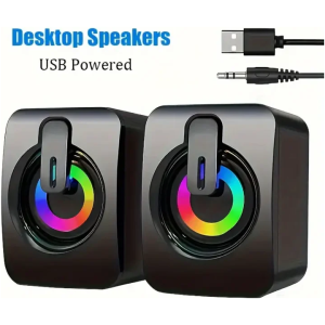 PC Lautsprecher mit LED Beleuchtung