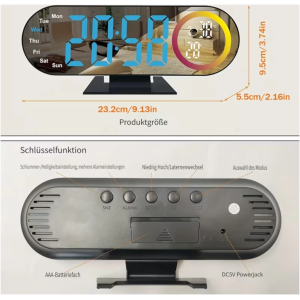 Multifunktionale Elektronische Uhr